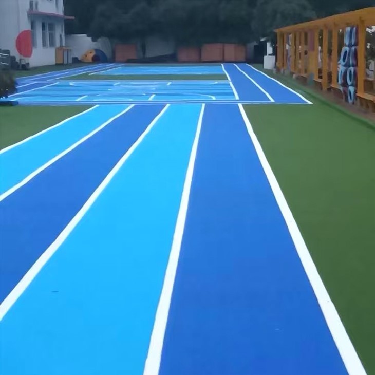A Layer Of EPDM Sports Surfacr Layer for School