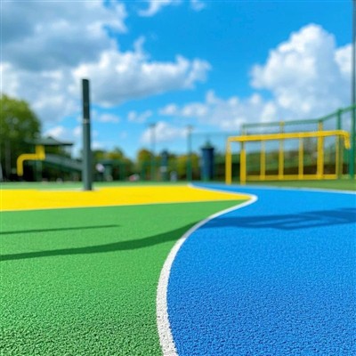 Introducción a la pista de plástico prefabricada rehegua .